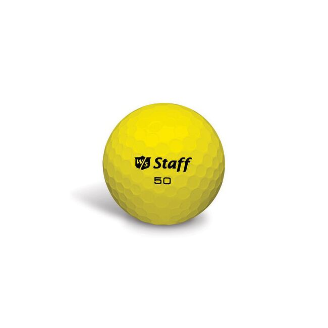 NEW Wilson Staff Fifty Elite Yellow Golf Ball