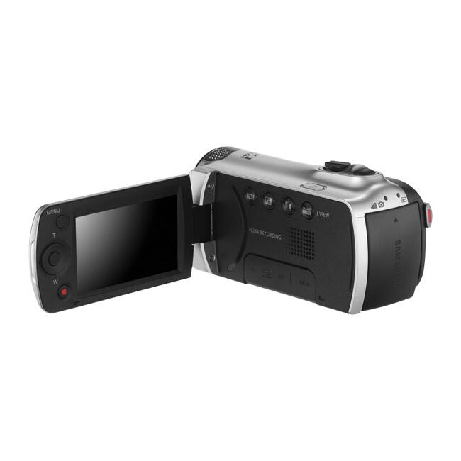 F50 Flash Memory 52x Zoom Camcorder (Silver)