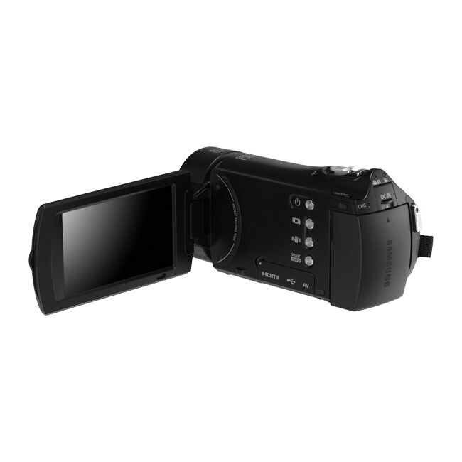 H300 Long Zoom Compact Full HD Camcorder (Black)